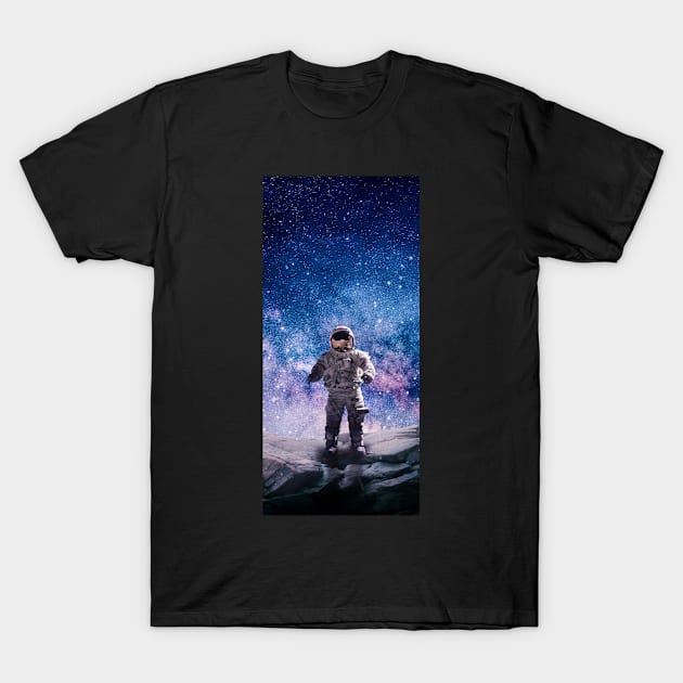 Walk on the moon T-Shirt by Dawaly